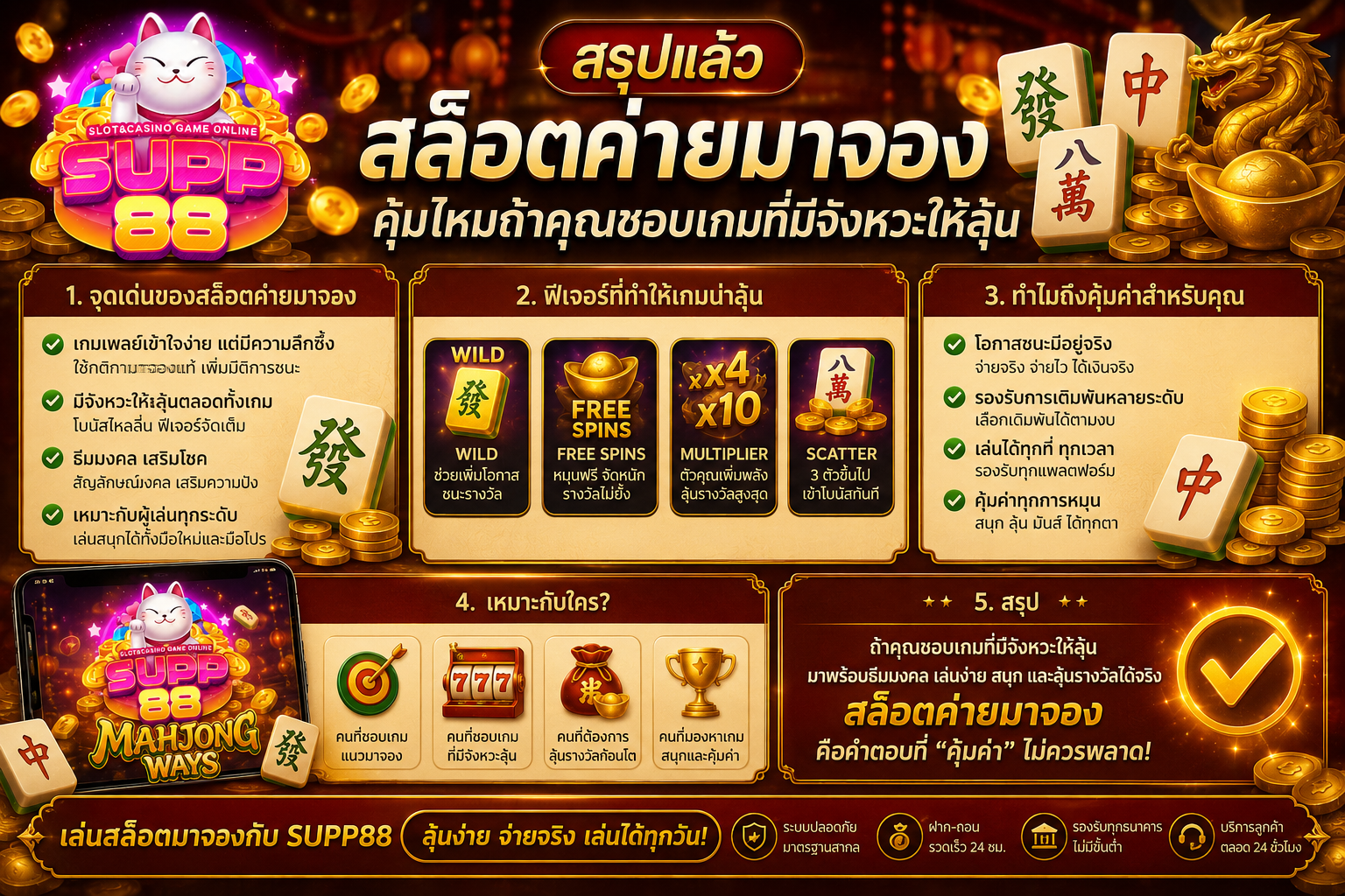 สรุปรีวิวมาจองเวย์