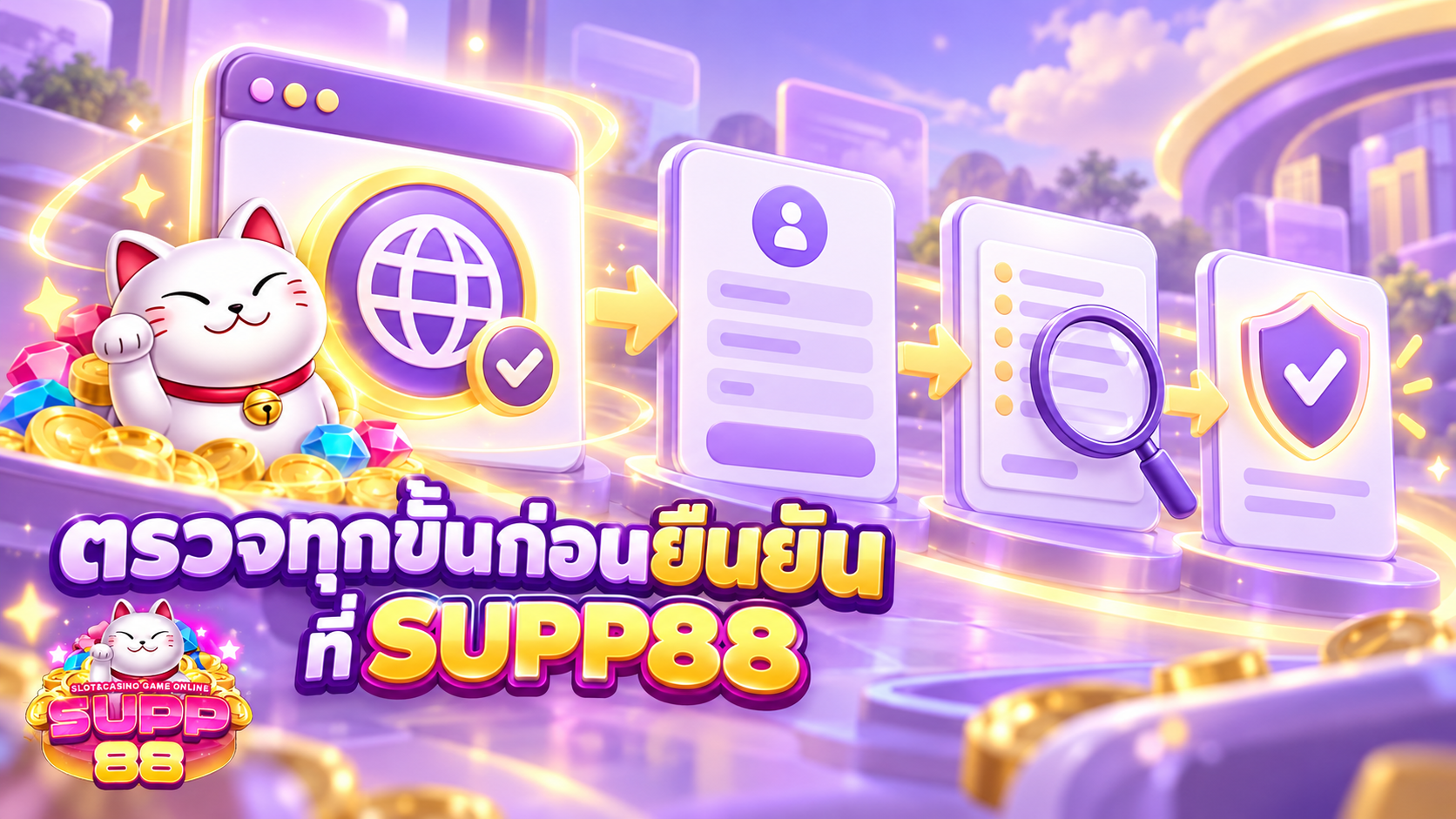 ลำดับแนวทางการสมัครสมาชิก SUPP88 ตั้งแต่เปิดหน้าเว็บจนถึงตรวจผลลัพธ์