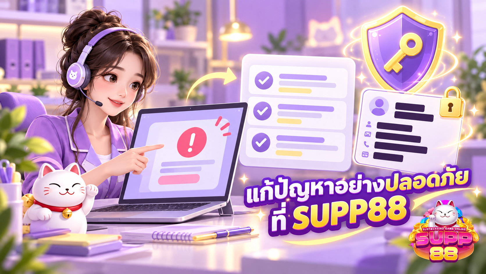 แนวทางแก้ปัญหาเมื่อสมัครสมาชิก SUPP88 ไม่สำเร็จและการปกป้องข้อมูลบัญชี