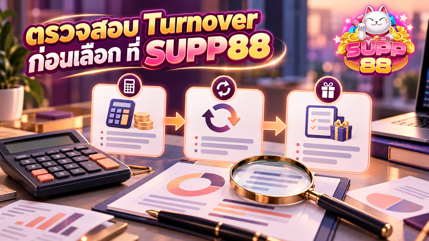 ตรวจสอบ Turnover ก่อนเลือกโปรโมชั่น